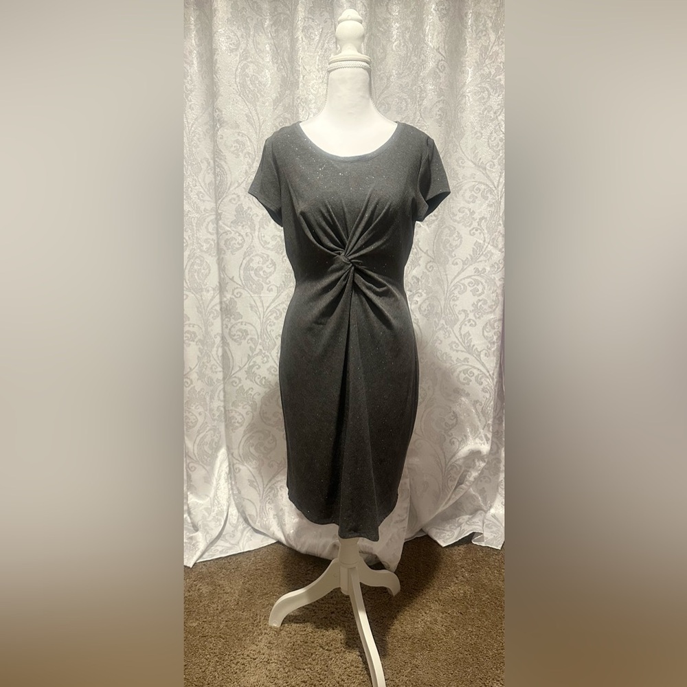 Juicy Couture Sparkly Knot-front Dress